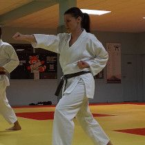 club de karate à Custines Cécile LOZANO